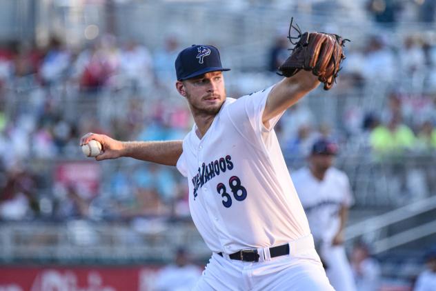 Pensacola Blue Wahoos pitcher Bailey Ober