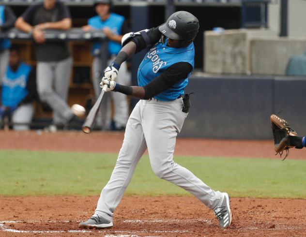 Estevan Florial of the Tampa Tarpons