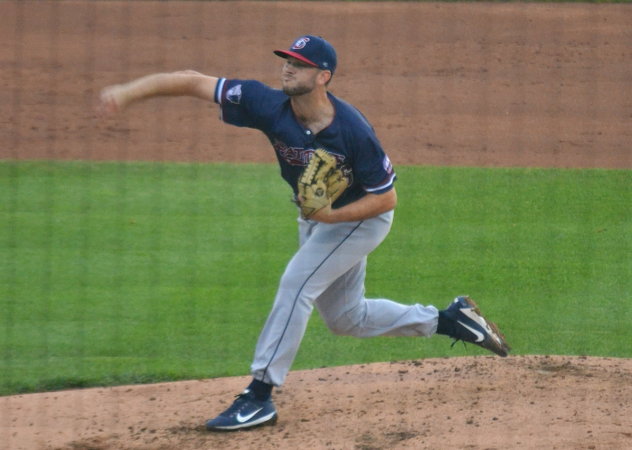 Somerset Patriots pitcher Liam O'Sullivan