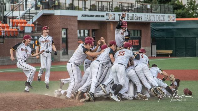 Corvallis Knights celebrate fourth straight WCL title