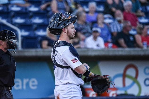 Pensacola Blue Wahoos catcher Ryan Jeffers