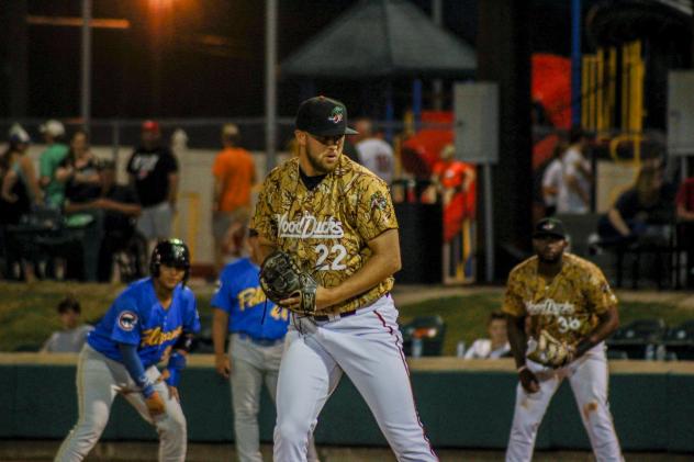 Down East Wood Ducks pitcher Joe Kuzia