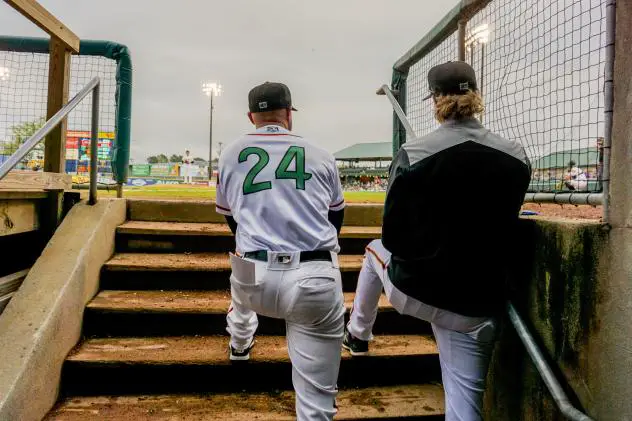 Down East Wood Ducks manager Corey Ragsdale