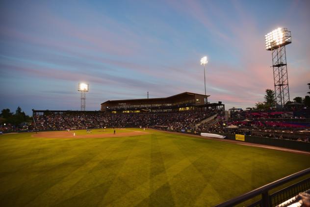 Cheney Stadium, home of the Tacoma Rainiers