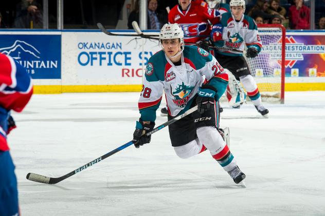 Kelowna Rockets forward Leif Mattson