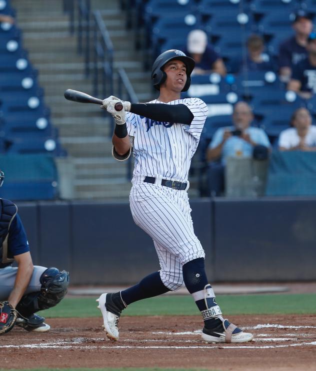 Oswaldo Cabrera of the Tampa Tarpons