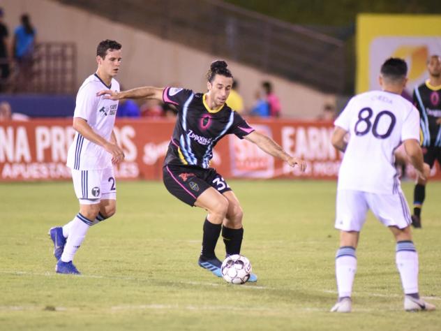 Las Vegas Lights FC midfielder Jonathan Levin is coming off of his second full-game of the 2019 season