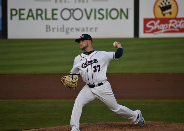 Somerset Patriots pitcher Rick Teasley