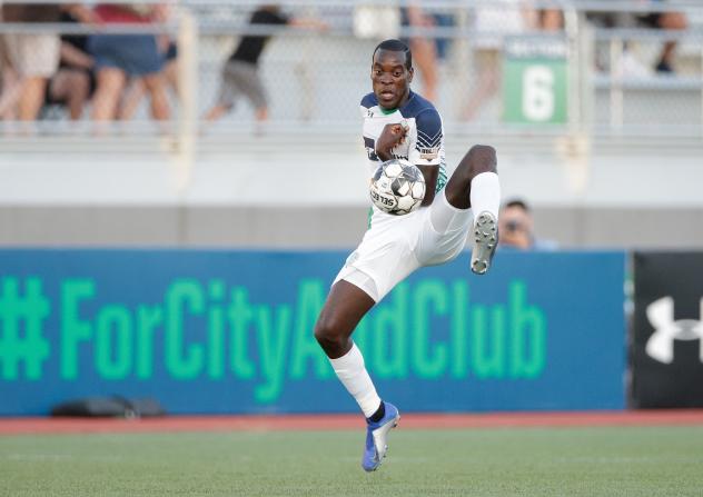 OKC Energy FC midfielder Je-Vaughn Watson