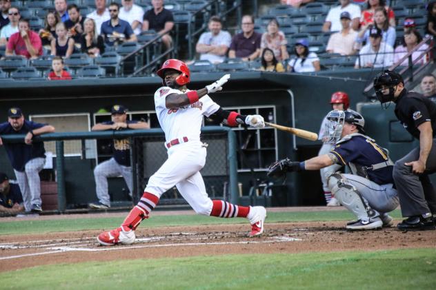 Memphis Redbirds outfielder Adolis Garcia