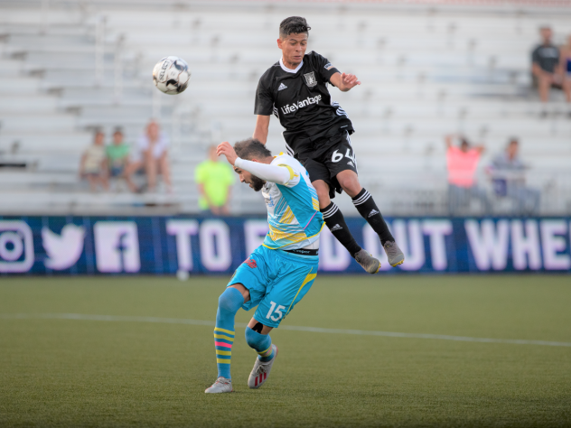 Las Vegas Lights FC captain Bryan De La Fuente