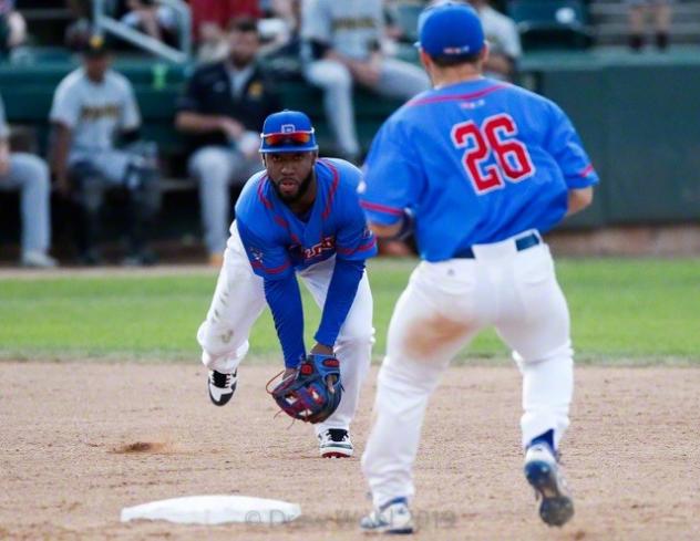 Marcos Almonte of the Rockland Boulders