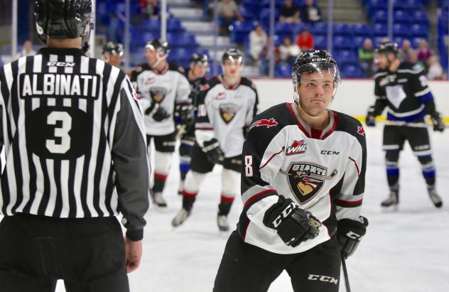 Vancouver Giants centre Tristen Nielsen