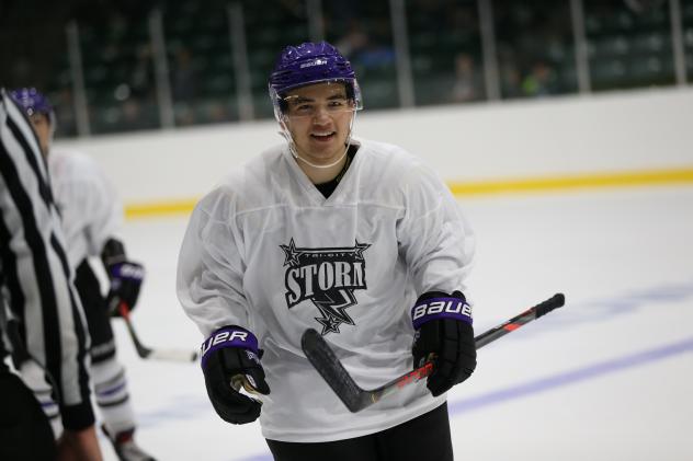 Cody Sherman of the Tri-City Storm