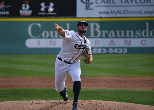 Somerset Patriots pitcher Liam O'Sullivan