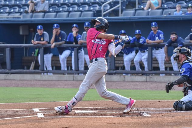 Royce Lewis of the Pensacola Blue Wahoos