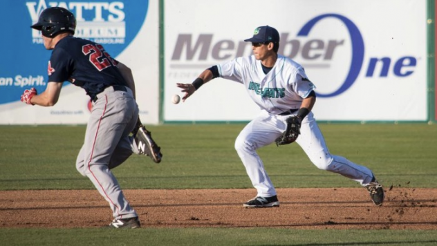 Former Lynchburg Hillcats player Sam Haggerty