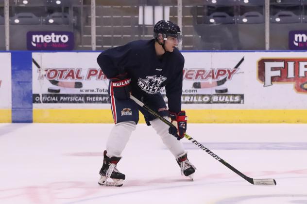 Amarillo Bulls defenseman Oliver Bezick