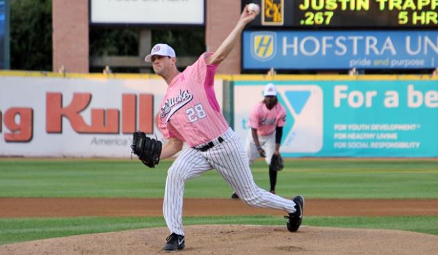 Long Island Ducks pitcher Brian Matusz