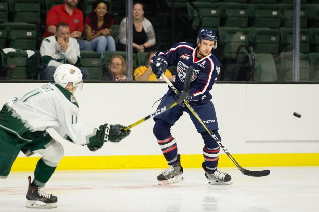 Defenceman Carson Sass with the Tri-City Americans