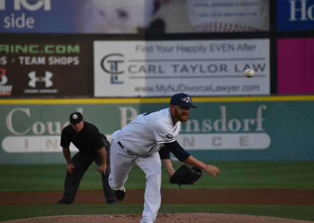 Somerset Patriots pitcher Tyler Cloyd