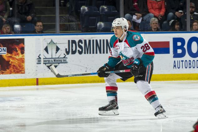 Kelowna Rockets right wing Leif Mattson