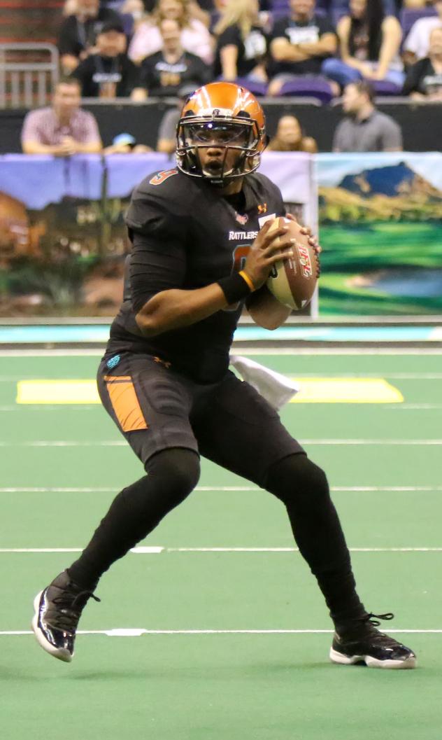 Arizona Rattlers quarterback Drew Powell