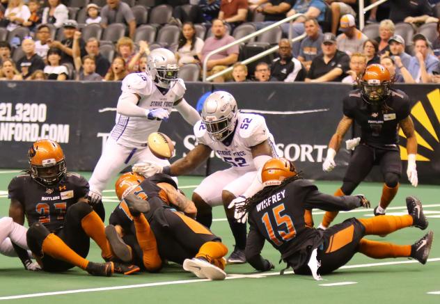 Defensive lineman Terrence Fullum with the San Diego Strike Force