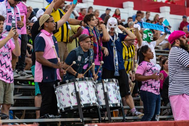 Forward Madison FC supporters in Richmond