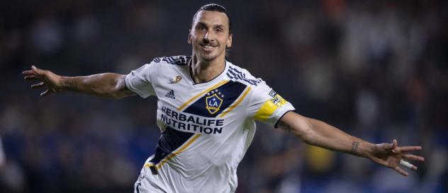 LA Galaxy Forward Zlatan Ibrahimovic