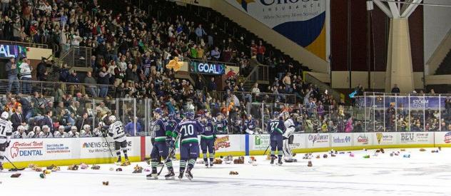 Maine Mariners Teddy Bear Toss