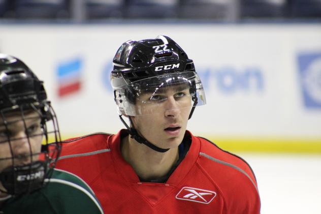 Kelowna Rockets forward Dillon Hamaliuk