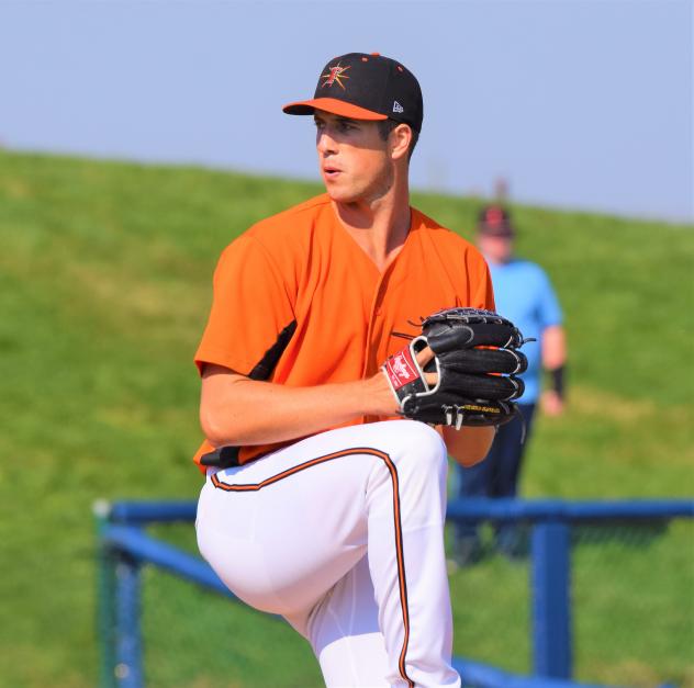 Frederick Keys pitcher Cameron Bishop