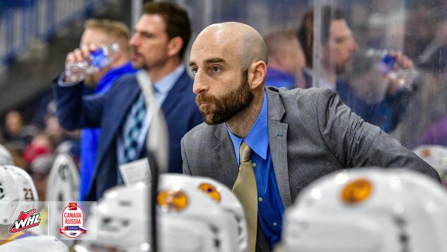 Saskatoon Blades Head Coach Mitch Love