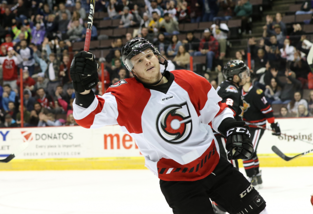 Defenseman Mitch Jones with the Cincinnati Cyclones