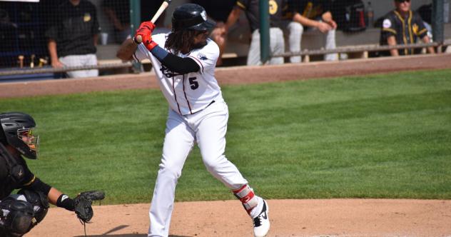 Teodoro Martinez of the Somerset Patriots