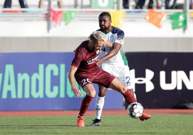 Sacramento Republic FC midfielder Villyan Bijev vs. OKC Energy FC