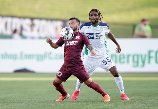 Sacramento Republic FC midfielder Keven Aleman vs. OKC Energy FC