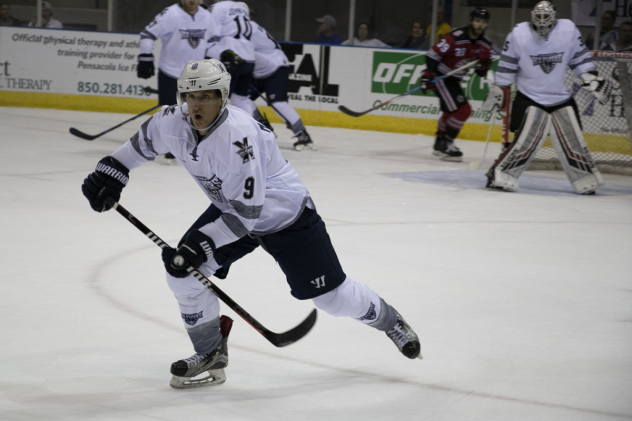 Pensacola Ice Flyers forward Ryan Marcuz