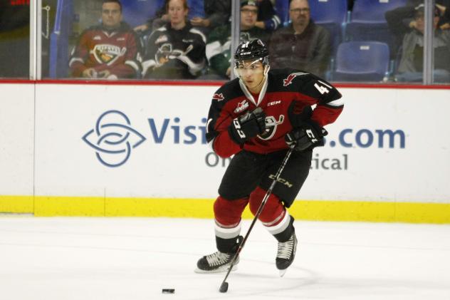 Vancouver Giants defenceman Alex Kannok Leipert