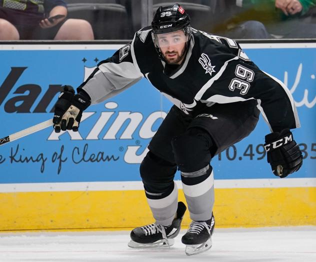 Nicholas Miglio of the San Antonio Rampage