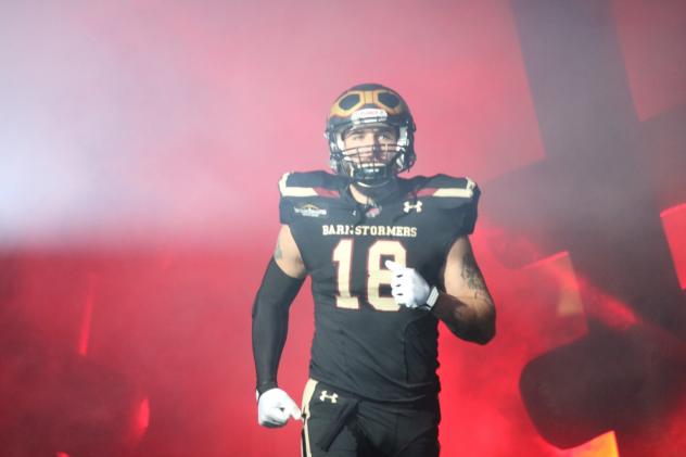 Iowa Barnstormers wide receiver Connor Hollenbeck