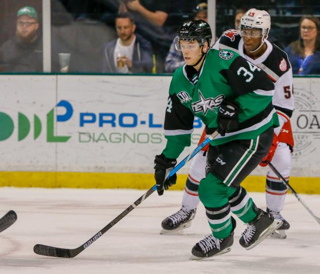Texas Stars defenseman Joseph Cecconi