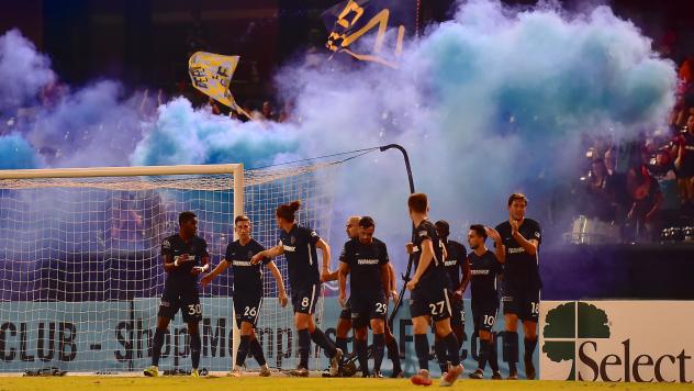 Memphis 901 FC in front of the home fans