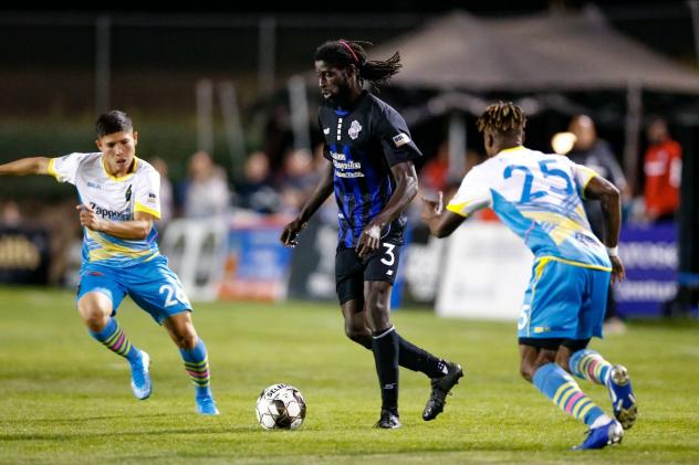 Ismaila "Ish" Jome of Colorado Springs Switchbacks FC vs. the Las Vegas Lights