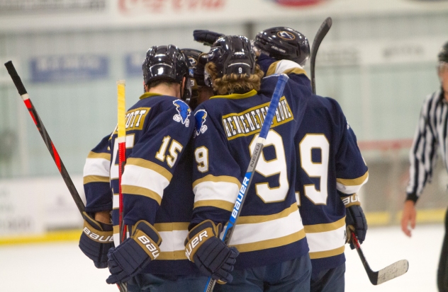 Sioux Falls Stampede huddle up