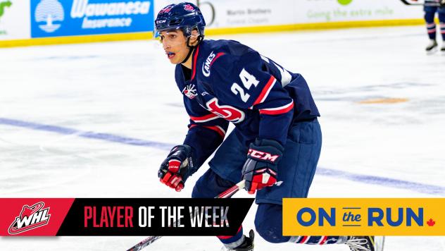 Lethbridge Hurricanes forward Dylan Cozens