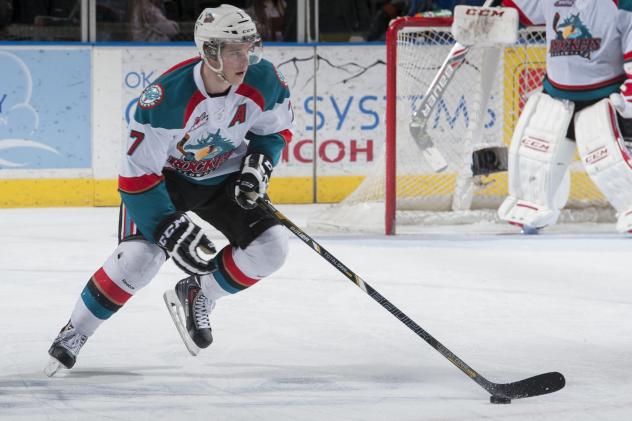 Kelowna Rockets defenceman Damon Severson