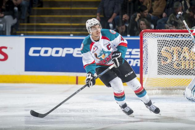 Kelowna Rockets defenceman Madison Bowey