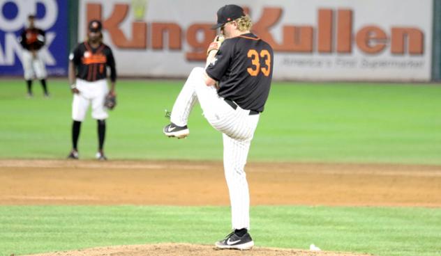 Long Island Ducks pitcher Brendan Feldmann